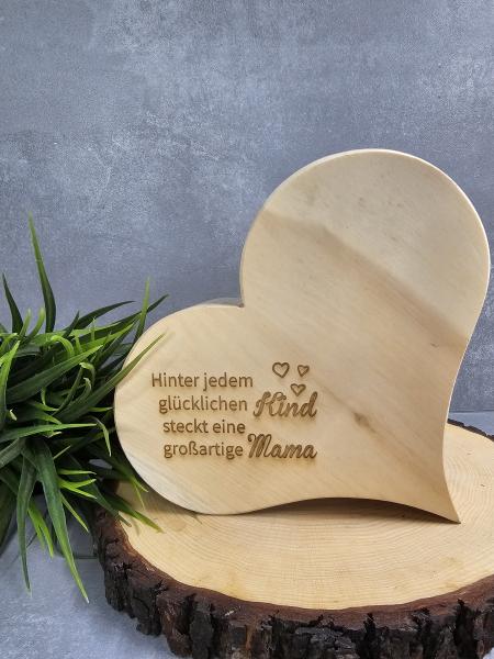 Herz groß Zirbe